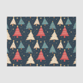 Kerstnaadloos patroon tissuepapier