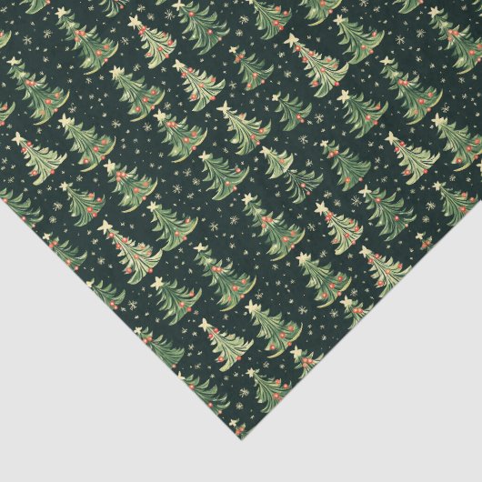 Kerstnaadloos patroon tissuepapier (Detail)