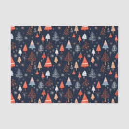 Kerstnaadloos patroon tissuepapier