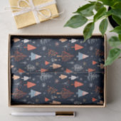 Kerstnaadloos patroon tissuepapier (Geschenk)