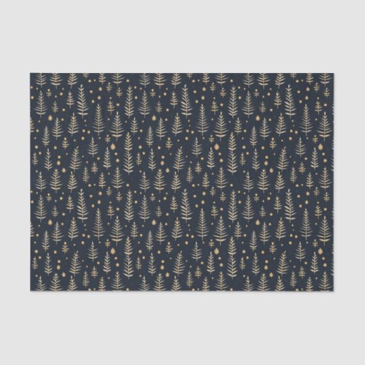 Kerstnaadloos patroon tissuepapier (Voorkant)