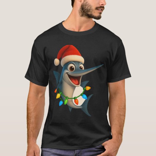 Kerstnaaldvis T-shirt (Voorkant)