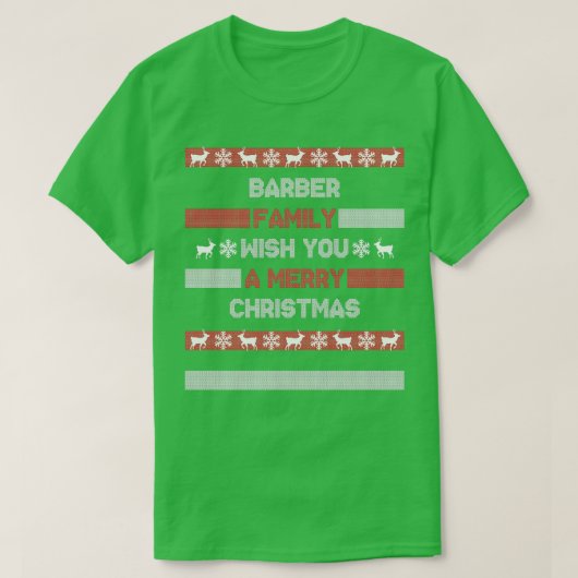 Kerstnaam kerstkerstkerstkerstkerstkerstkerstman-b t-shirt (Design voorkant)