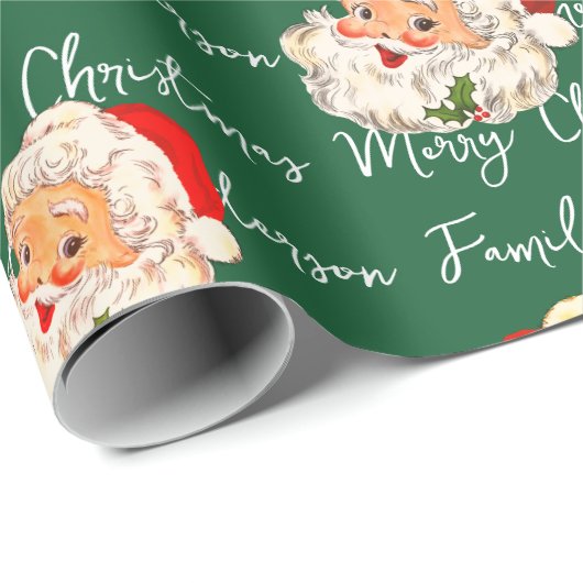  kerstnaam kerstmis kerstmis cadeaupapier (Rol Hoek)