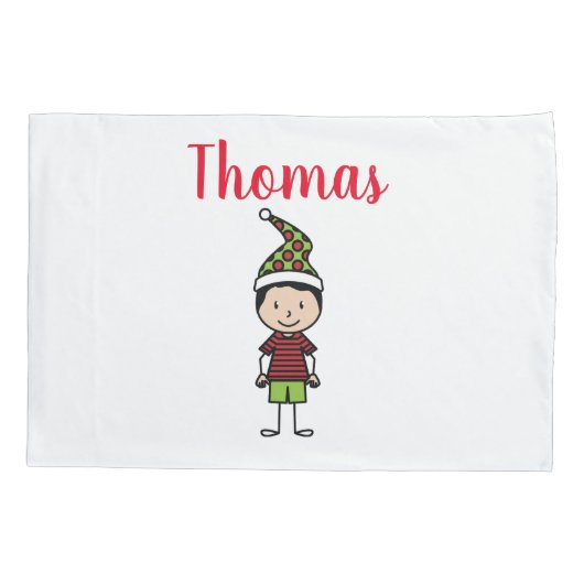 kerstnaam Kinder Kussensloop (Achterkant)