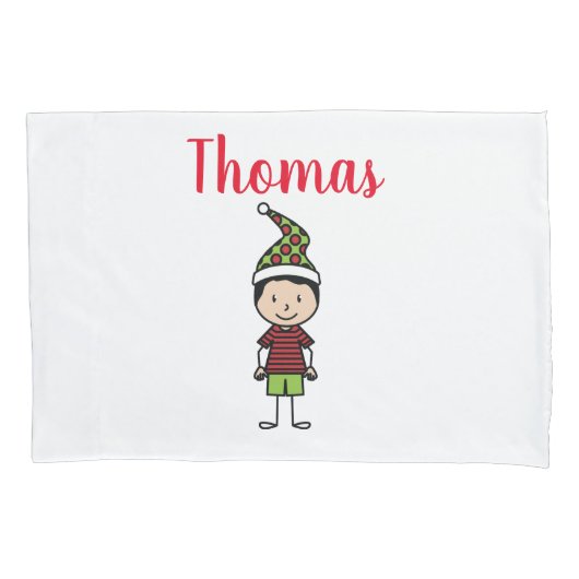 kerstnaam Kinder Kussensloop (Voorkant)