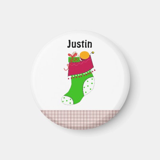 Kerstnaamlabels Magneet (Voorkant)