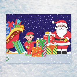 Kerstnacht Aankondigingskaart
