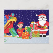 Kerstnacht Aankondigingskaart (Voorkant)