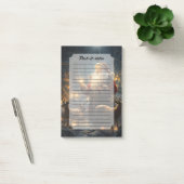 Kerstnacht Besneeuwd Bos Post-it® Notes (Kantoor)