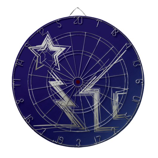 Kerstnacht Dartbord (Voorkant)