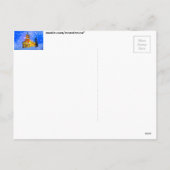 Kerstnacht Feestdagenkaart (Achterkant)