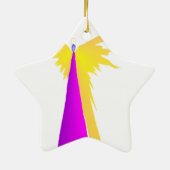 Kerstnacht Keramisch Ornament (Achterkant)