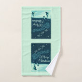 Kerstnacht kerstmis kerstmis voor de kerstman bad handdoek (Handdoek)