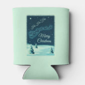 Kerstnacht kerstmis kerstmis voor de kerstman blikjeskoeler (Achterkant)