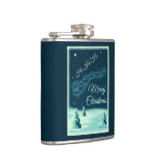 Kerstnacht kerstmis kerstmis voor de kerstman heupfles (Rechts)