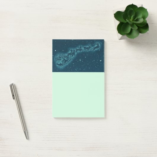 Kerstnacht kerstmis kerstmis voor de kerstman post-it® notes (Kantoor)