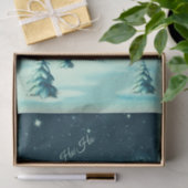 Kerstnacht kerstmis kerstmis voor de kerstman tissuepapier (Geschenk)