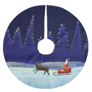 Kerstnacht kerstreis kerstboom rok