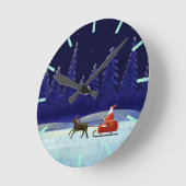 Kerstnacht kerstreis ronde klok (Hoek)