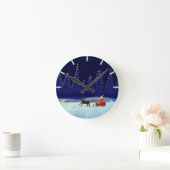 Kerstnacht kerstreis ronde klok (Huis)