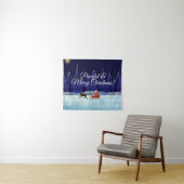 Kerstnacht kerstreis wandkleed (In Situ (horizontaal))