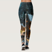 Kerstnacht Leggings (Achterkant)