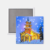 Kerstnacht Magneet (Voorkant / Achterkant)