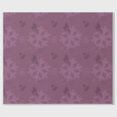 Kerstnacht paars papier voor verpakkingsdoeleinden (Vlak)