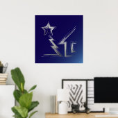 Kerstnacht Poster (Thuiskantoor)