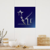 Kerstnacht Poster (Keuken)