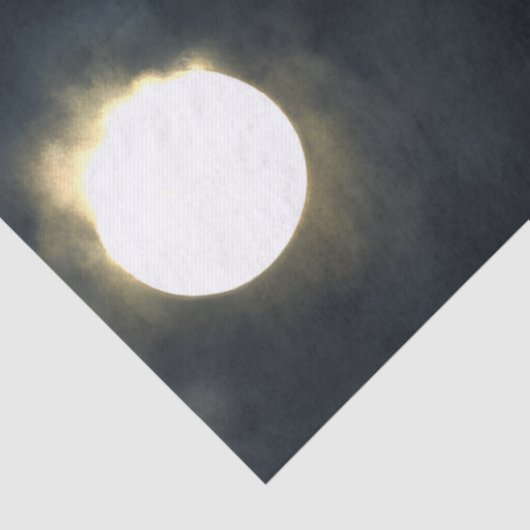 Kerstnacht Sky Lit Tree Tissuepapier (Detail)