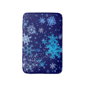 Kerstnacht Snowfall Badmat (Voorkant Verticaal)