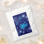 Kerstnacht Snowfall Bedankzakje (Geknipt)