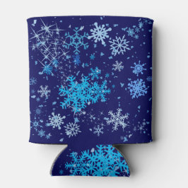 Kerstnacht Snowfall Blikjeskoeler