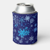 Kerstnacht Snowfall Blikjeskoeler (Blikje Achterkant)