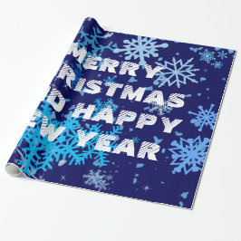 Kerstnacht Snowfall Cadeaupapier