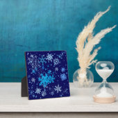 Kerstnacht Snowfall Fotoplaat (Insitu)