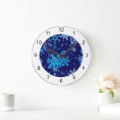 Kerstnacht Snowfall Grote Klok (Huis)