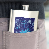 Kerstnacht Snowfall Heupfles (Voorbeeld)