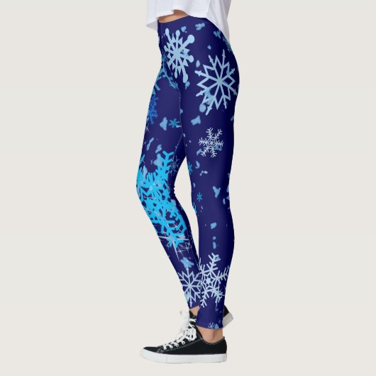 Kerstnacht Snowfall Leggings (Links)
