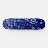 Kerstnacht Snowfall Persoonlijk Skateboard (Horizontaal)