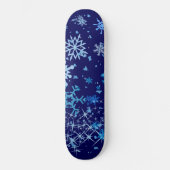 Kerstnacht Snowfall Persoonlijk Skateboard (Voorkant)