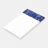 Kerstnacht Snowfall Post-it® Notes (Schuin)