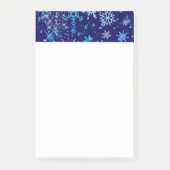 Kerstnacht Snowfall Post-it® Notes (Voorkant)