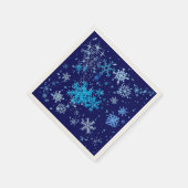 Kerstnacht Snowfall Servetten (Hoek)