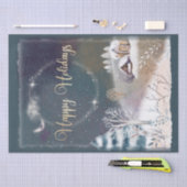 Kerstnacht Tissuepapier (Craft)