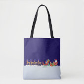 Kerstnacht Tote Bag (Voorkant)