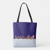 Kerstnacht Tote Bag (Achterkant)