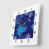 Kerstnacht Vierkante Klok (Hoek)